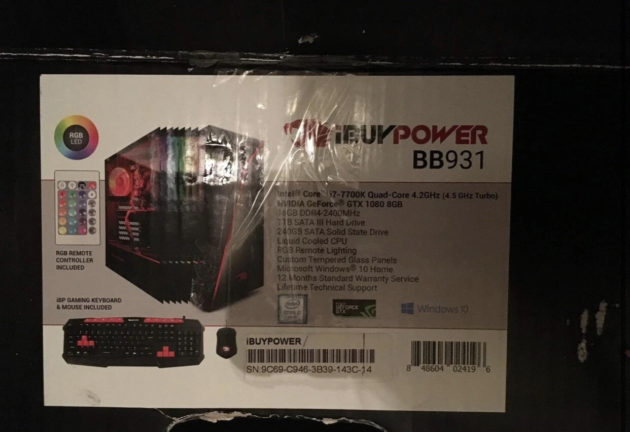 iBuyPower prebuilt desktop